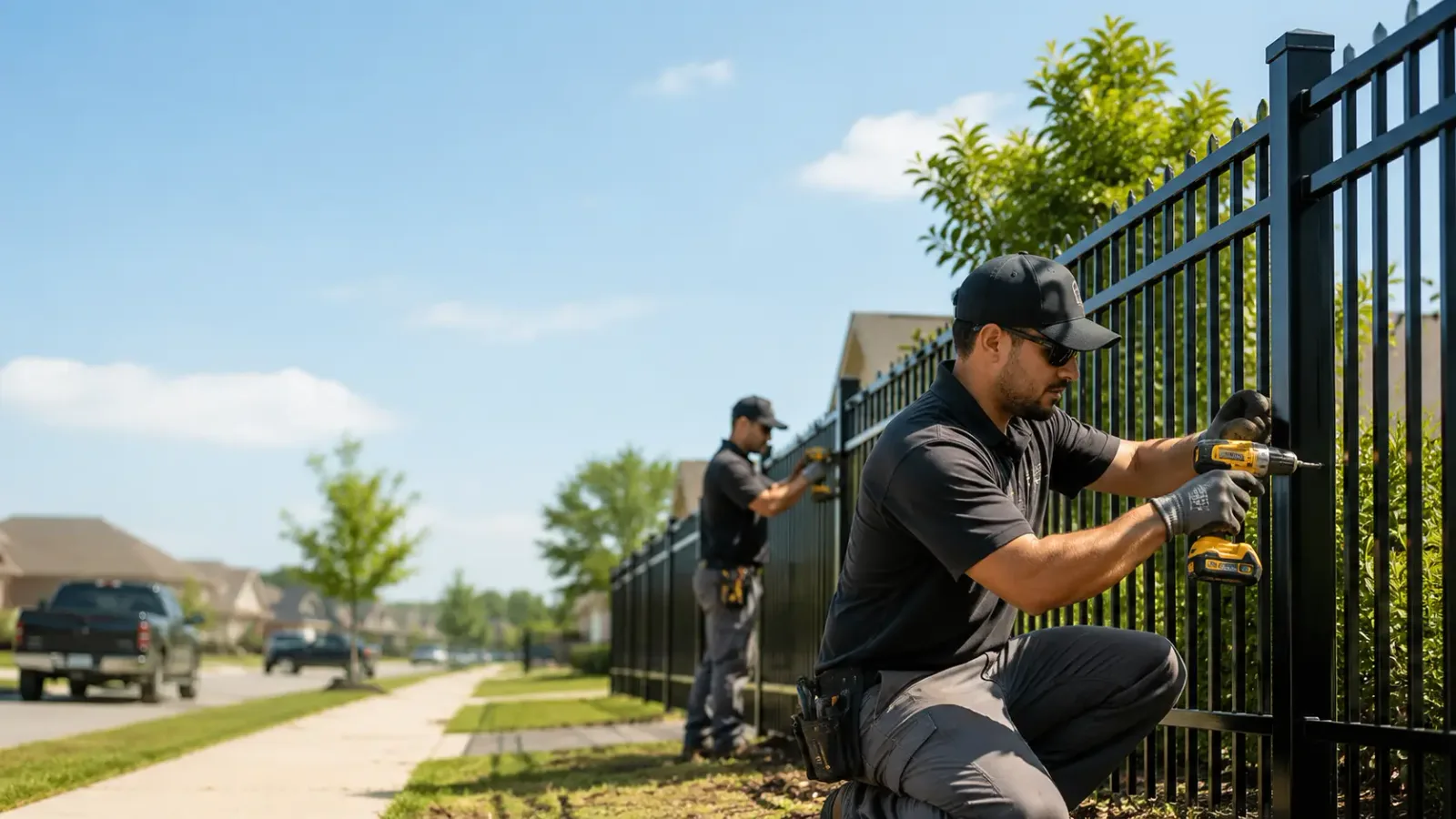 Metal Fence Installation in Morris, IN